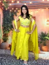 Kf 07 Kalaai Organza Tissue Indo Western