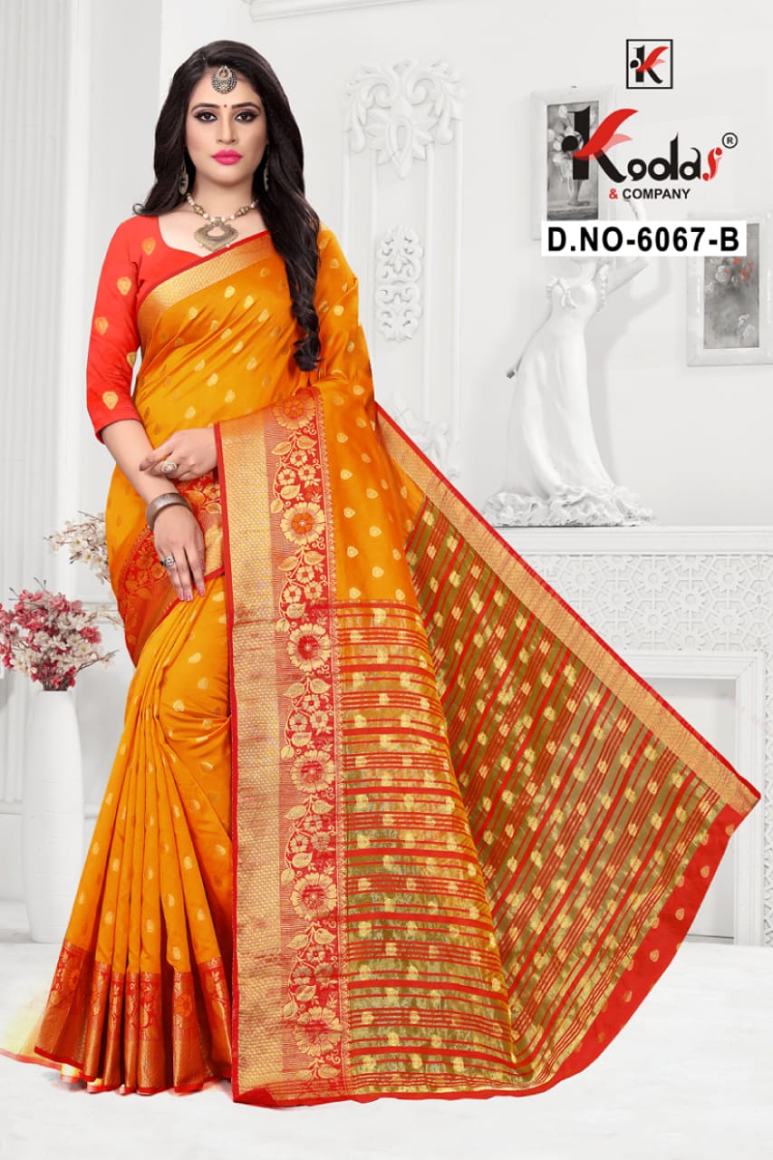 Chahek 6067 Heavy Designer Silk Festive Wear Saree Collection

