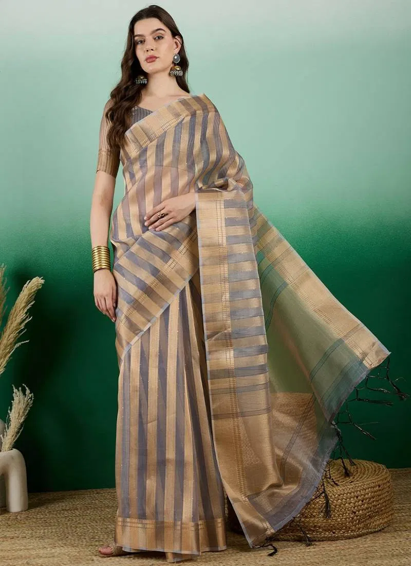 Color Set 8222 Party Wear Organza Stylish Saree Best Wholesale Shop In Surat