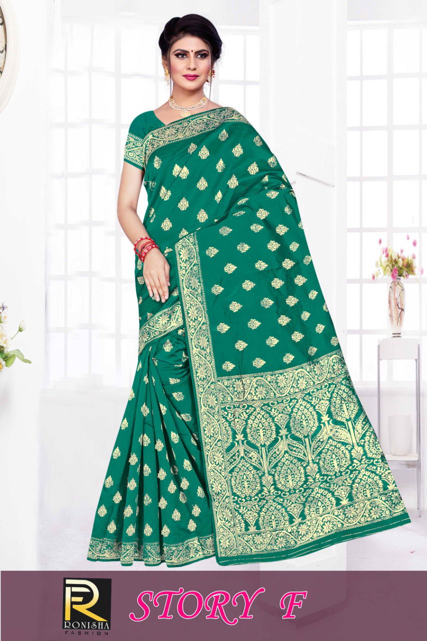 Ronisha Story Ethnic Wear Silk Designer Sarees Collection
