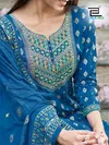 Samaira By Blue Hills Rayon Kurti With Bottom Dupatta Suppliers In India