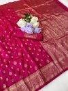 Self Elampillai Silk Rich Copper Zari Weaving Pallu Saree
