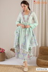 Indo Era 2566 Cotton Floral Printed Kurti Bottom With Dupatta Online Wholesale