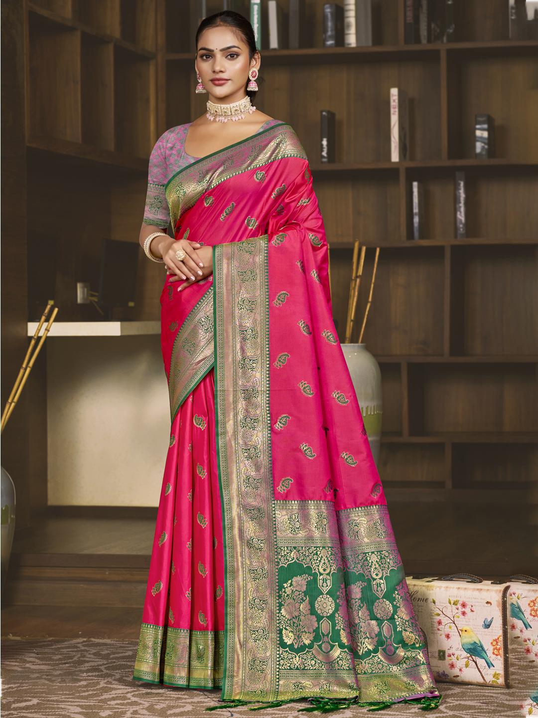 Chaitanya Silk By Bunawat Silk Wedding Wear Sarees Suppliers In India