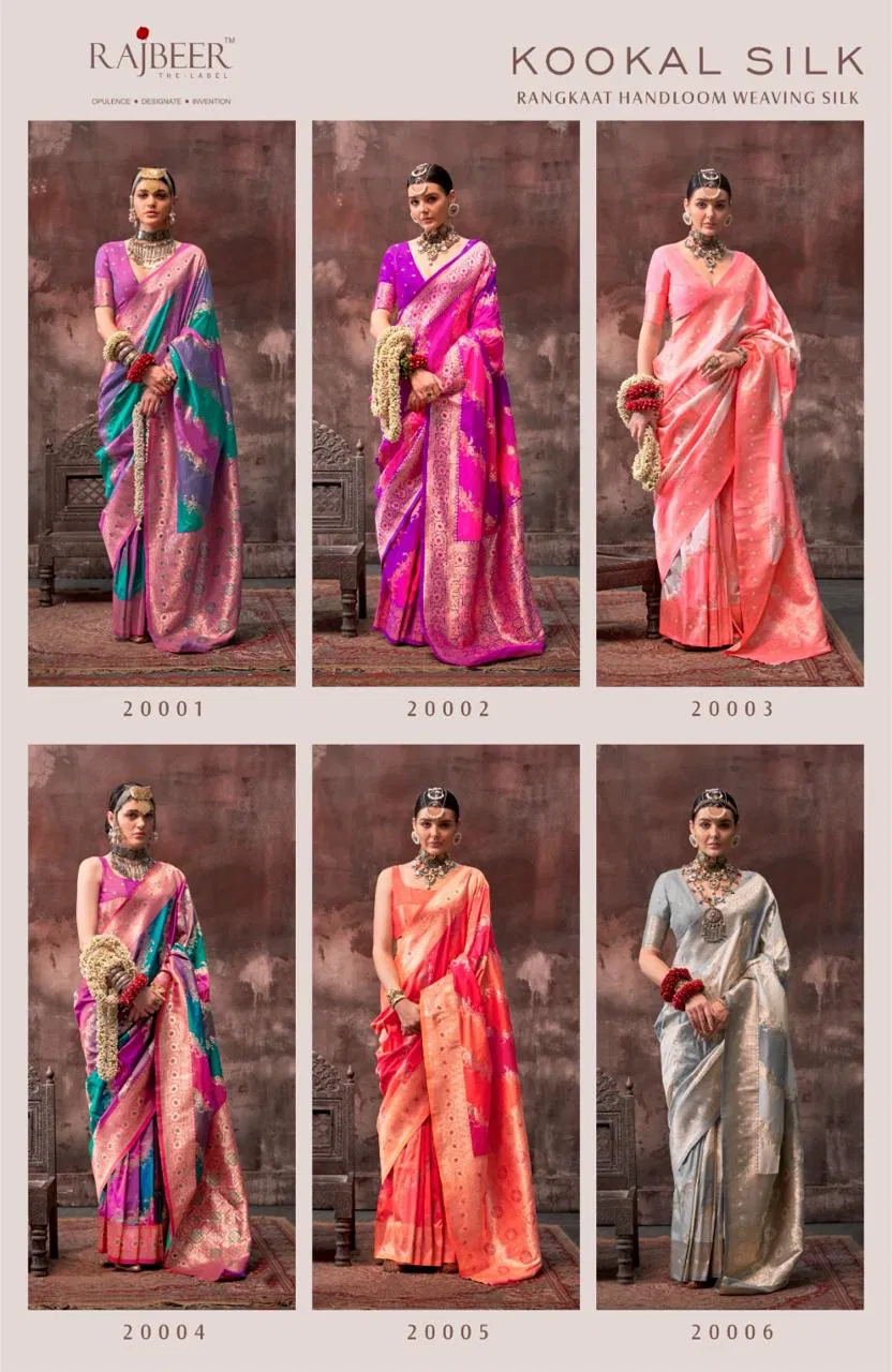 Kookal Silk By Rajbeer Wedding Handloom Weaving Sarees Suppliers In India