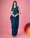 Amoha KAT201 Ready To Wear Imported Crush Saree Wholesale Manufacturers