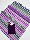 Sc Stripes Linen Cotton Woven Fancy Tassels Daily Wear Wholesale Shop In Surat