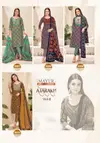 Ajarakh Vol 8 By Mayur Cotton Printed Kurti Pant With Dupatta Set Exporters In India