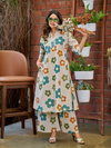 Naisha K 738 Khadi Cotton Aline Wholesale Kurti With Bottom Suppliers In Mumbai
