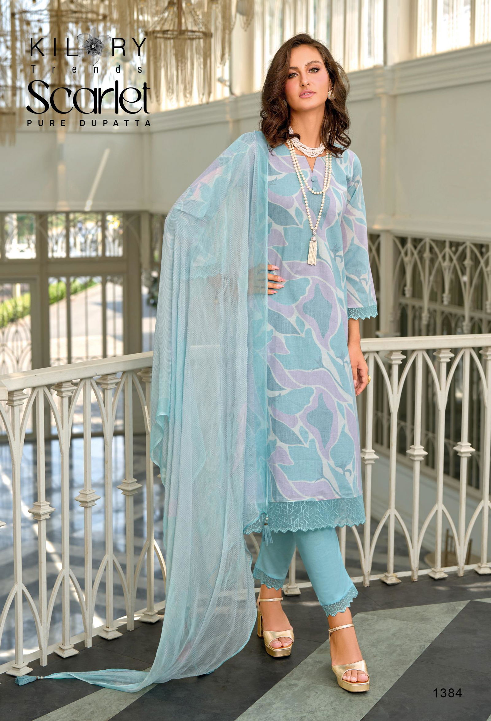 Scarlet By Kilory Lawn Cotton Digital Printed Salwar Kameez Wholesalers In India