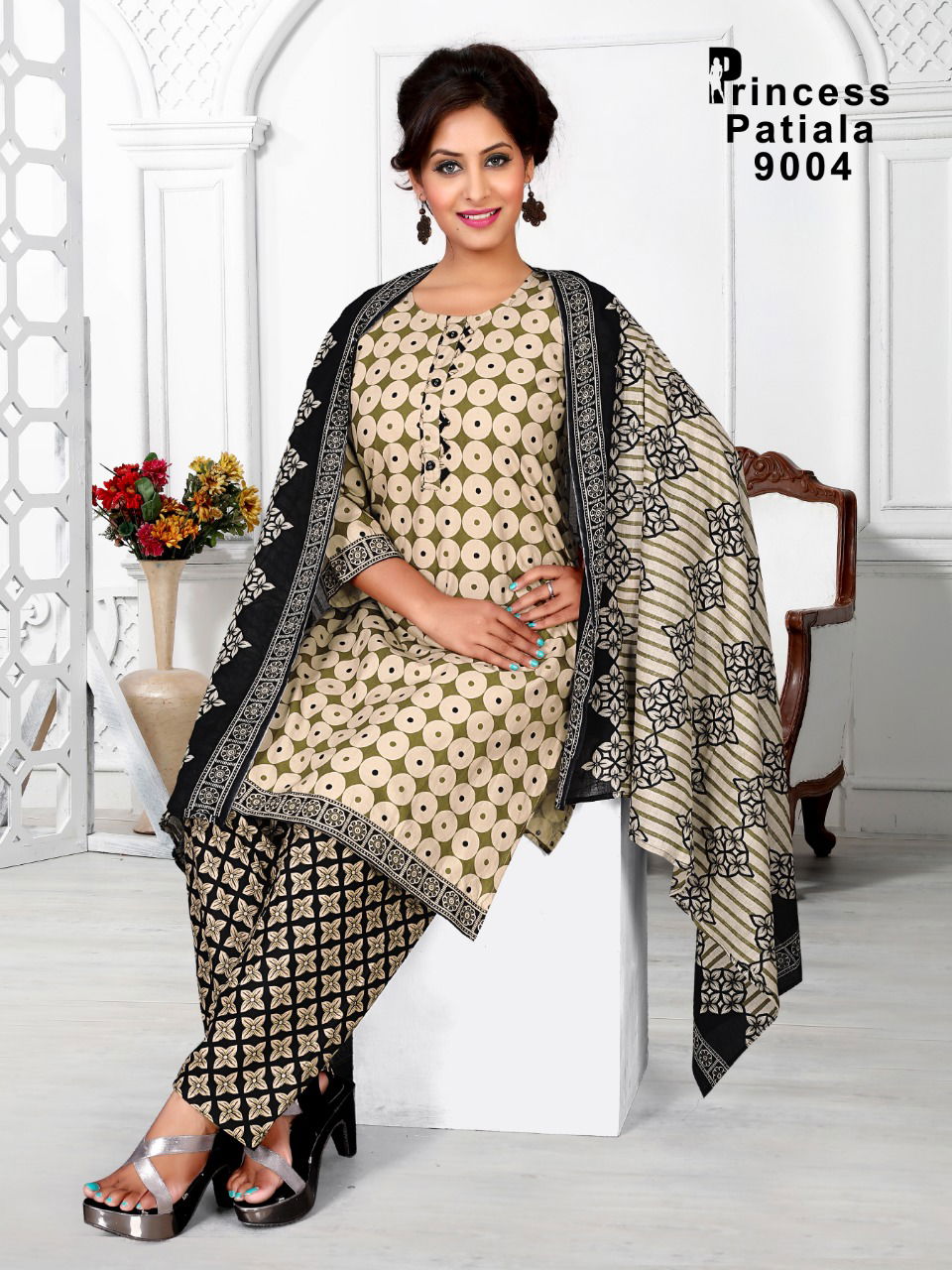 Pricness Patiyala 3 Designer Regular Wear Cotton Printed Ready Made Collection
