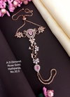 AD Diamond Silver And Rose Gold Hath Panja Accessories Catalog