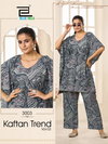 Kaftan Trend Vol 3 By Blue Hills Crape Printed Wholesale Kurti With Bottom In India