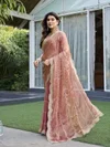Mahek 196 Fandy Silk Embroidered Party Wear Saree Wholesale Clothing Distributors In India