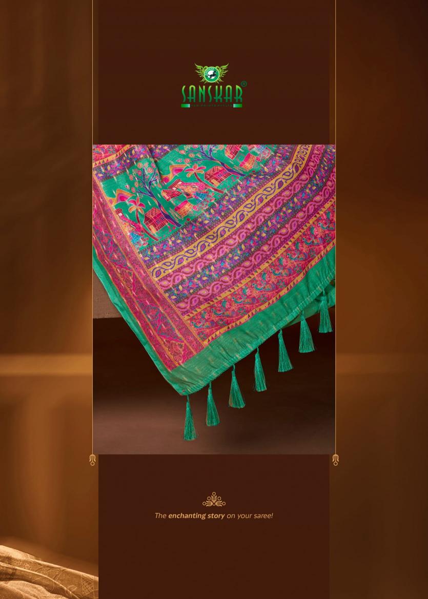 Alankarana Vol 3 By Sanskar Printed Cotton Saree Online Wholesale