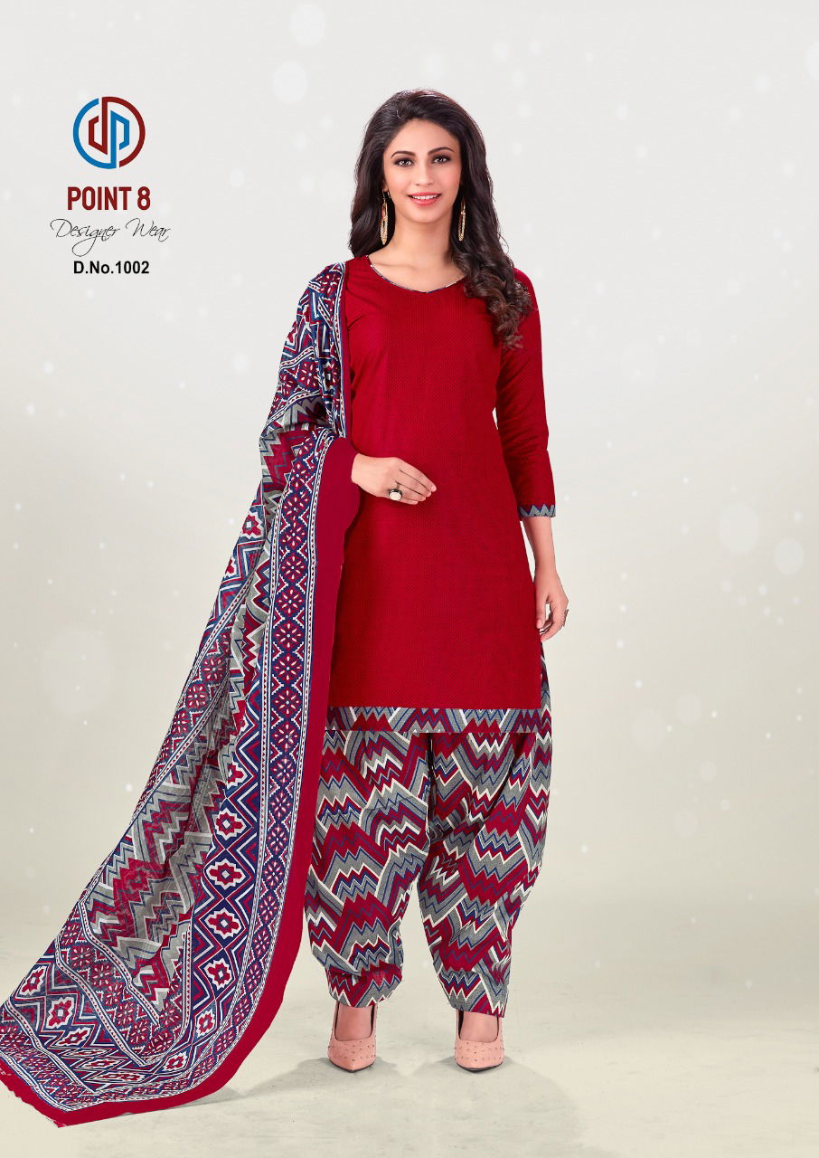 Deeptex Nayanthara Latest Fancy Casual Wear pure cotton Patiyala Readymade Collection