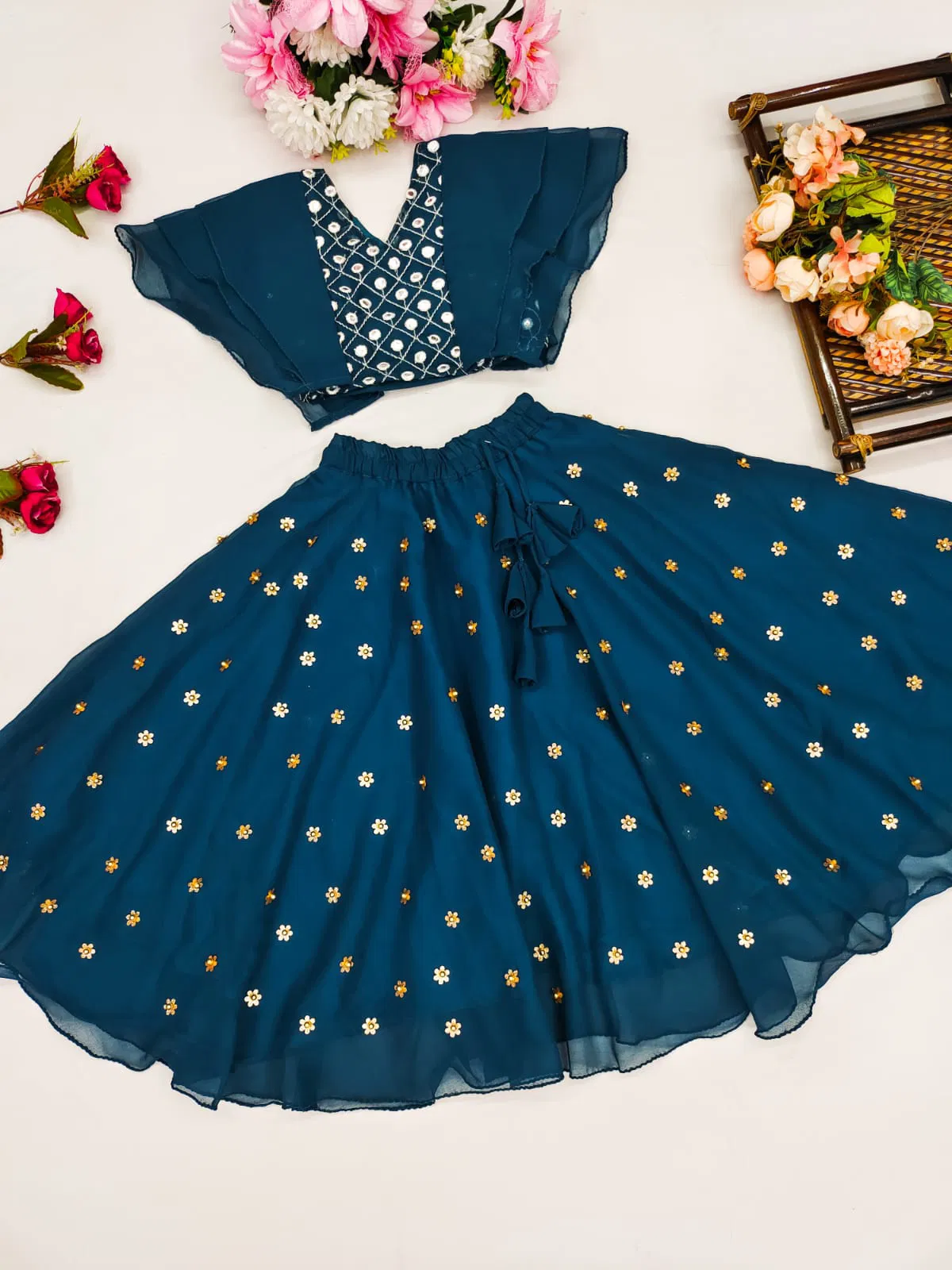 801 Kids Festive Lehenga Girls Wear Catalog