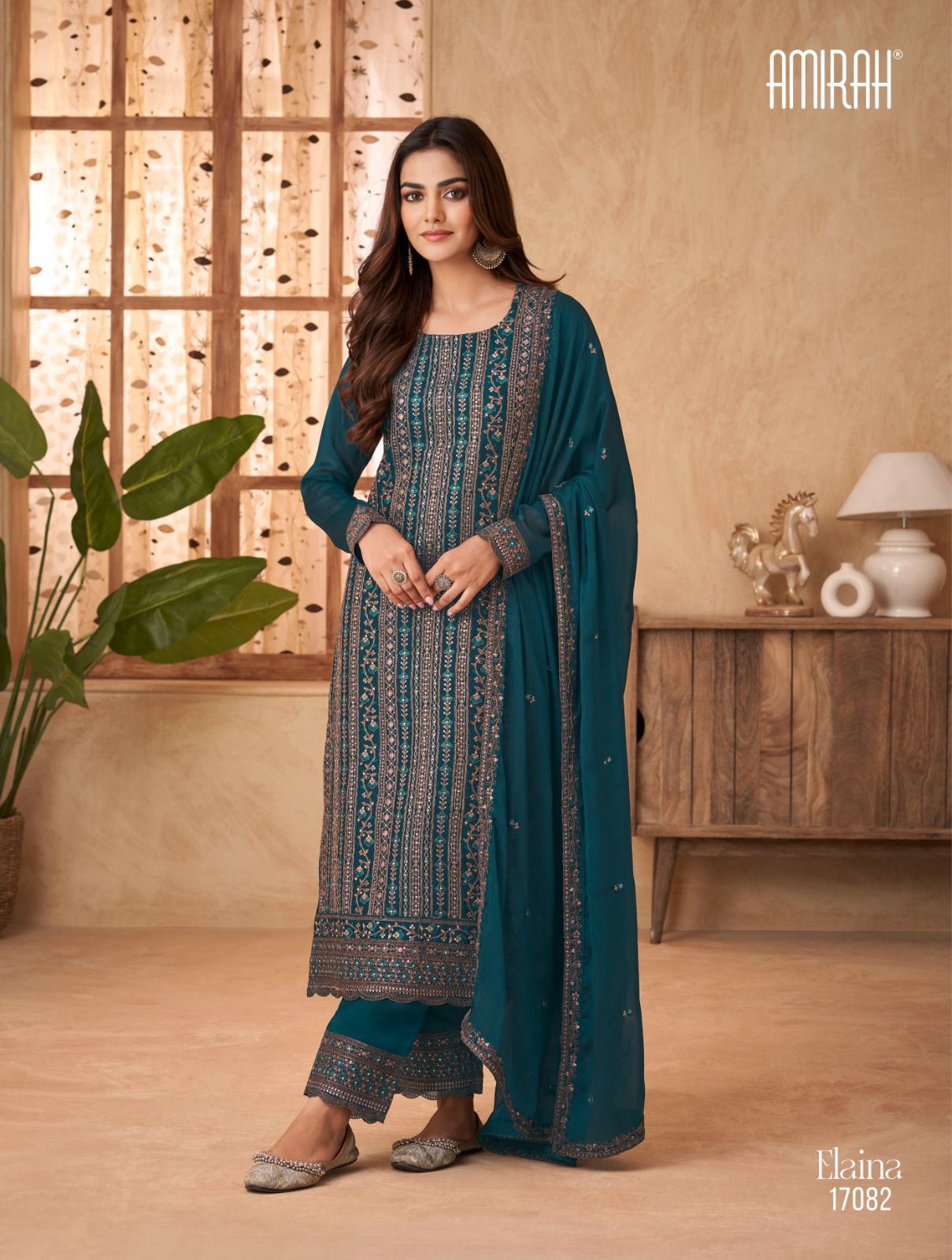 Elaina By Amirah Embroidered Designer Salwar Suits Catalog