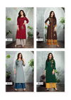 Sawan Dani Vol 8 Latest Designer Embroidery Work Kurti Collection With Plazzo 