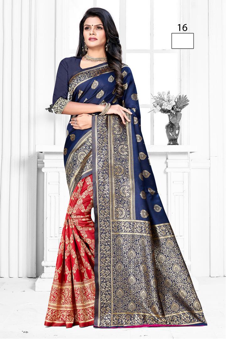 Prakruti Silk 1 Exclusive Wedding Wear Designer Banarasi Jacquard Silk Saree Collection