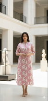 Naisha K 384 Vol 2 Cotton Flex A Line Casual Wear Kurti Online Wholesale