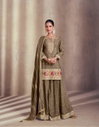 Siyona By Sayuri Chinon Silk Wedding Salwar Suits Wholesale Market In Surat