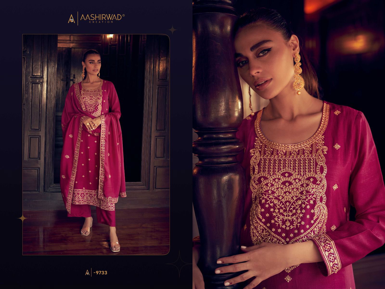 Tulip By Aashirwad Heavy Designer Salwar Suits Catalog