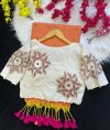 Khadi Vol 60 Khadi Cotton Saree With Cotton Embroidery Blouse