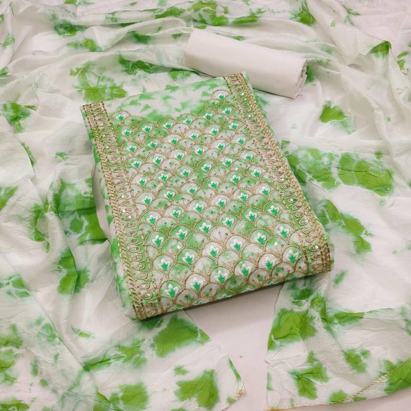 Color Set 9026 Fancy Cotton Printed Dress Material Wholesale Market In Surat With Price
