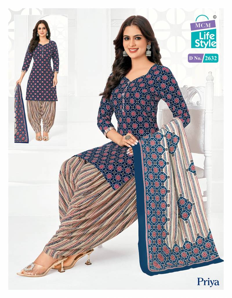 Priya Patiyala Special Vol 26 By Mcm Cotton Dress Material Wholesalers In Delhi