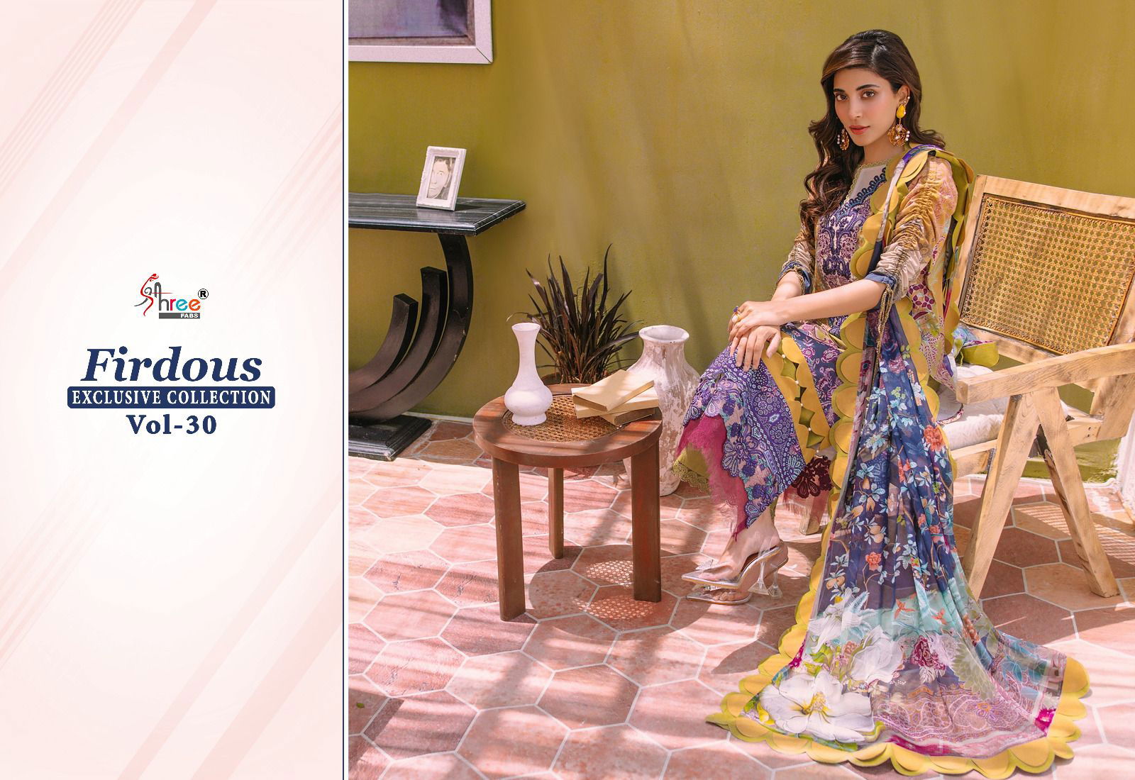 Firdous Exclusive Collection Vol 30 By Shree Fabs Pakistani Suit Catalog