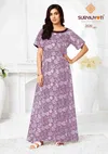 Pearl Vol 2 By Suryajyoti Cotton Printed Nighty Gown Wholesalers In Surat