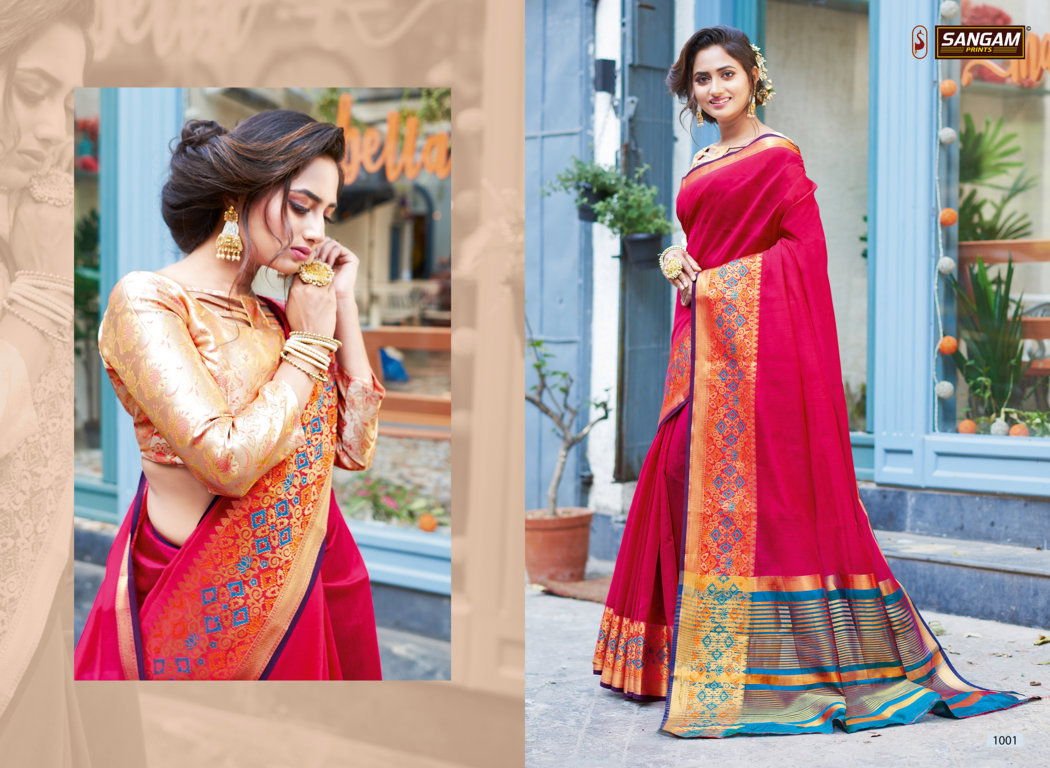 Sangam Odisha Festive Wear Silk Designer Sarees Collection