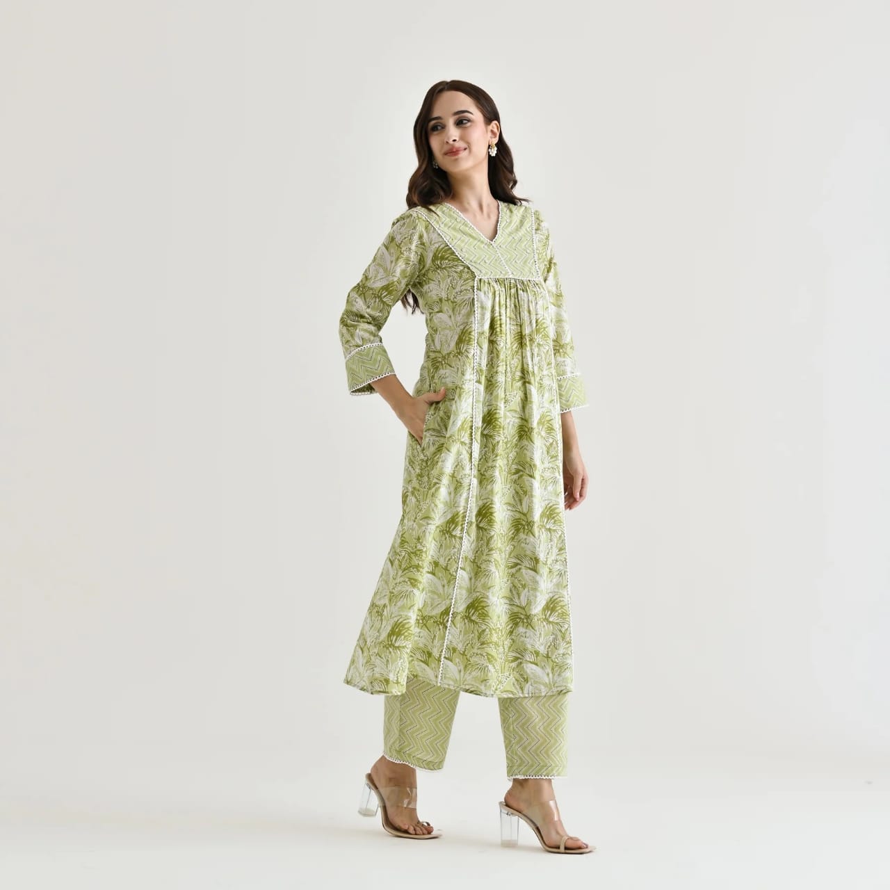 PT004 Moti Rayon Slub Designer Kurti With Bottom Wholesale Shop In Surat