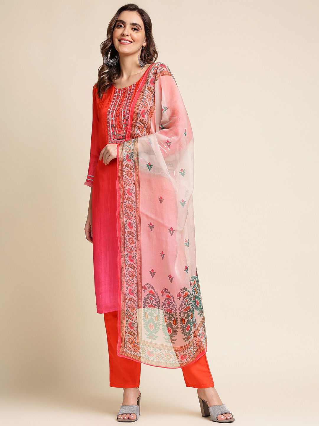 Psyna 2039 Printed Dupatta Readymade Suits Catalog
