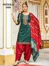 Patiyala By Banwery Gadhwal Silk Punjabi Patiyala Suits Wholesale Price In Surat

