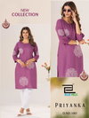 Priyanka By Blue Hills Rayon Embroidery Wholesale Daily Wear Kurtis In India