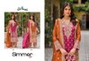 Simmer Gold By Your Choice Chinon Embroidered Salwar Suit Wholesale In India