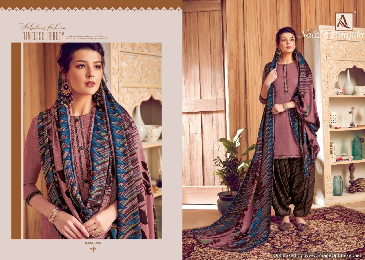 Alok Naaz E Patiala Latest Designer Printed Pure Pashmina Collection 