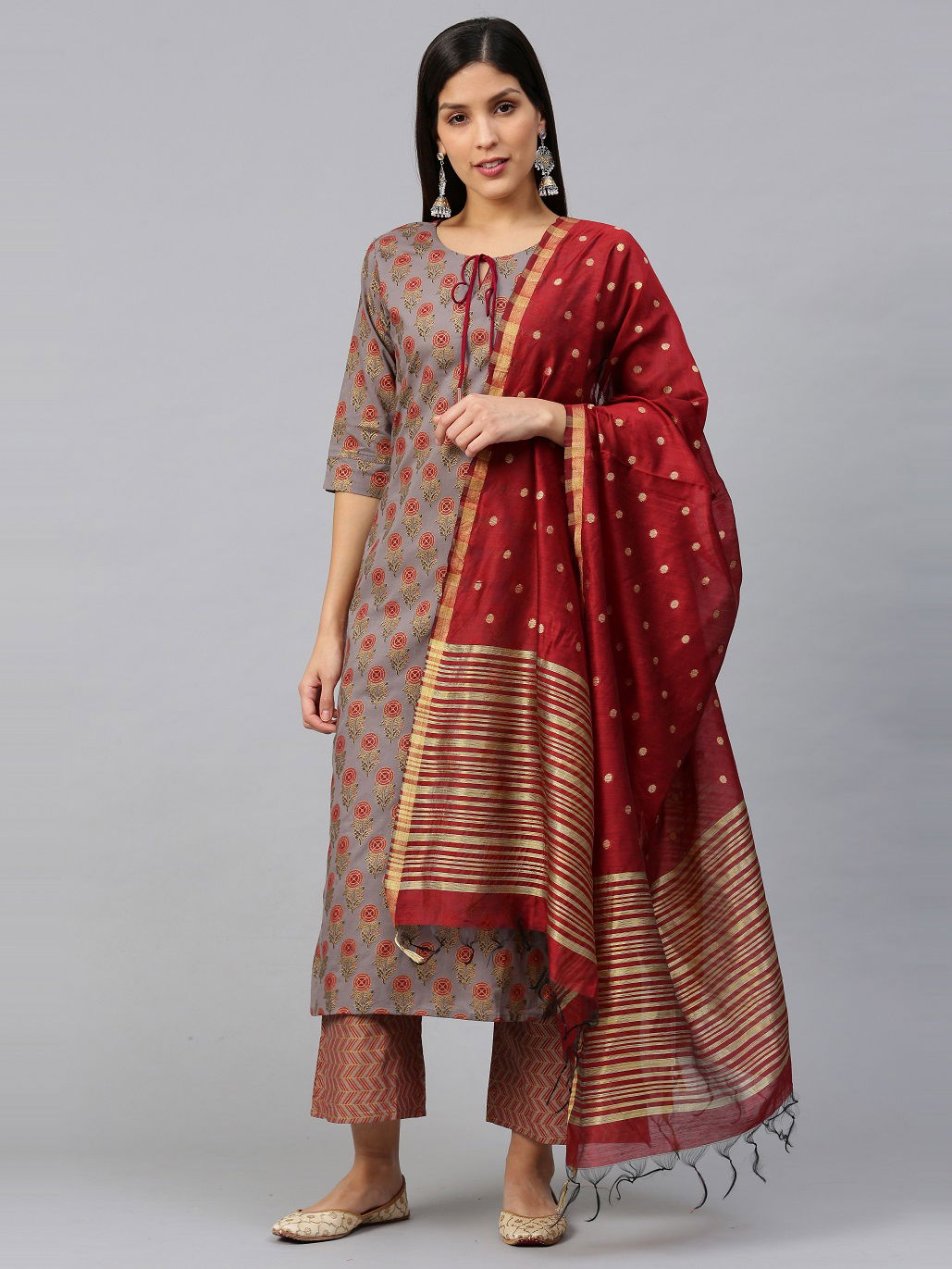 Era Pankh 5 Casual Fancy Regular Wear Ready Made Cotton Plazzo Suit Collection