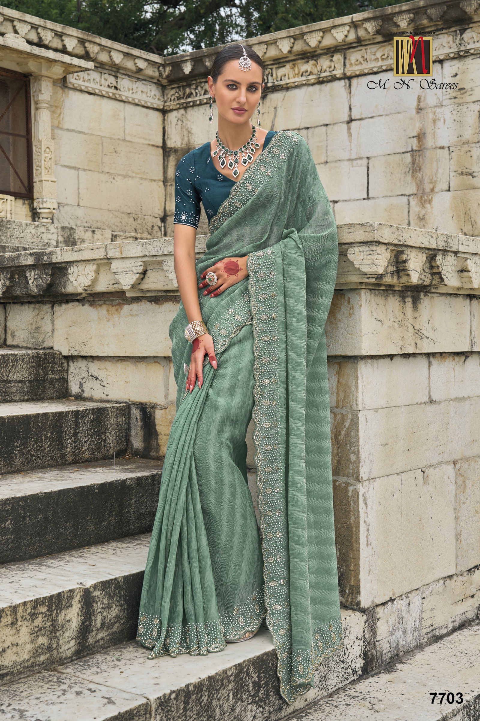 Shahi Poshak Vol 2 By M.N Reception Wear Sarees Wholesale Market In Surat