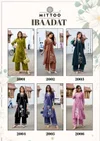 Ibaadat By Mittoo Rayon Thread Kurti With Bottom
