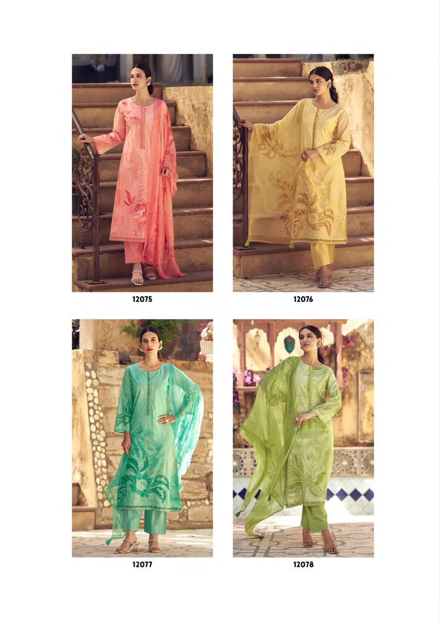 Alika By Prm Lawn Cotton Digital Printed Dress Material Wholesalers In Delhi