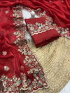 Vt 799 T Space Silk Embroidery Worked Premium Saree Wholesale Price In Surat