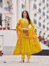 Gulmahor Vol 5 By Radhika Roman Silk Embroidered Readymade Suits Wholesale Market Surat