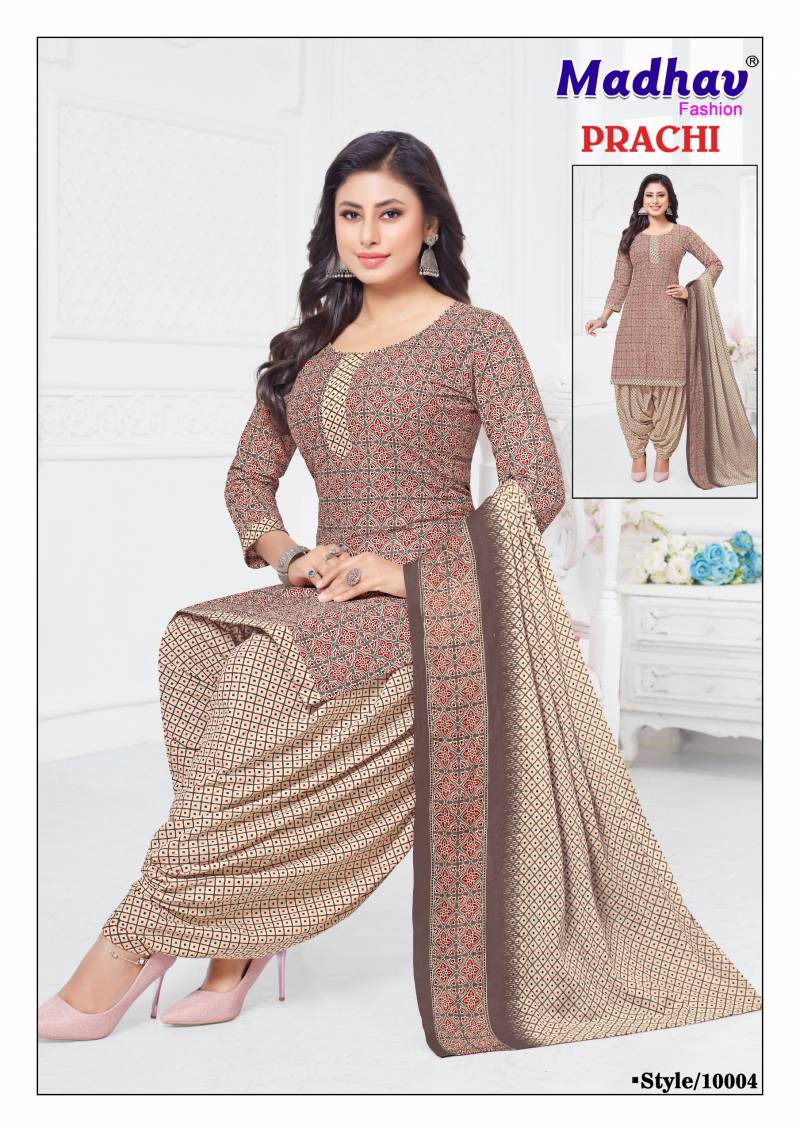 Prachi Vol 10 By Madhav Cotton Printed Dress Material Wholesale Price In Surat

