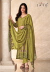 Chand Raat By Sarg Muslin Silk Printed Wholesale Dress Material Suppliers In Mumbai
