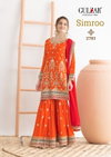 Simroo By Gulzar Premium Chinon Embroidery Readymade Suits Orders In India