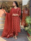 Dhruvi 326 Viscose Printed Wholesale Kurta Bottom With Dupatta In India