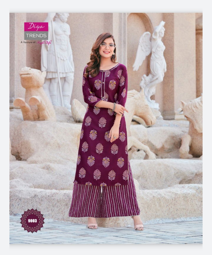 Bibas 9 Designer Fancy latest Designer Festive Wear Kurti With Bottom Collection

